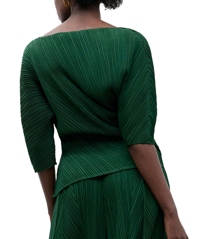 ADOLFO DOMINGUEZ Blusa A Rayas Con Manga 3,4 Mujer 2 ADOLFO DOMINGUEZ Blusa A Rayas Con Manga 3,4 Mujer - Imagen 2