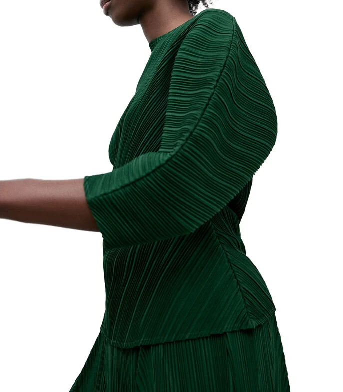 ADOLFO DOMINGUEZ Blusa A Rayas Con Manga 3,4 Mujer 4 ADOLFO DOMINGUEZ Blusa A Rayas Con Manga 3,4 Mujer - Imagen 4