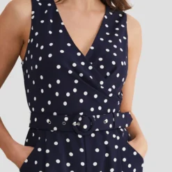 Jumpsuit De Corte Regular Kenzie Mujer -Tienda Barata Femvesti 43316967 x5