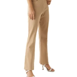 Jeans De Corte Recto Mujer