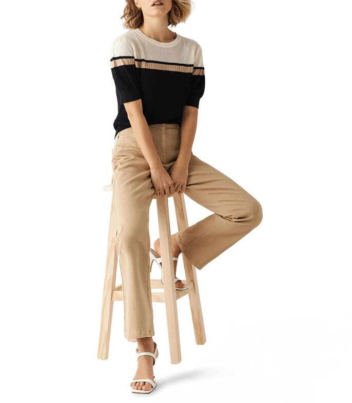 Jeans De Corte Recto Mujer 3 Jeans De Corte Recto Mujer - Imagen 3