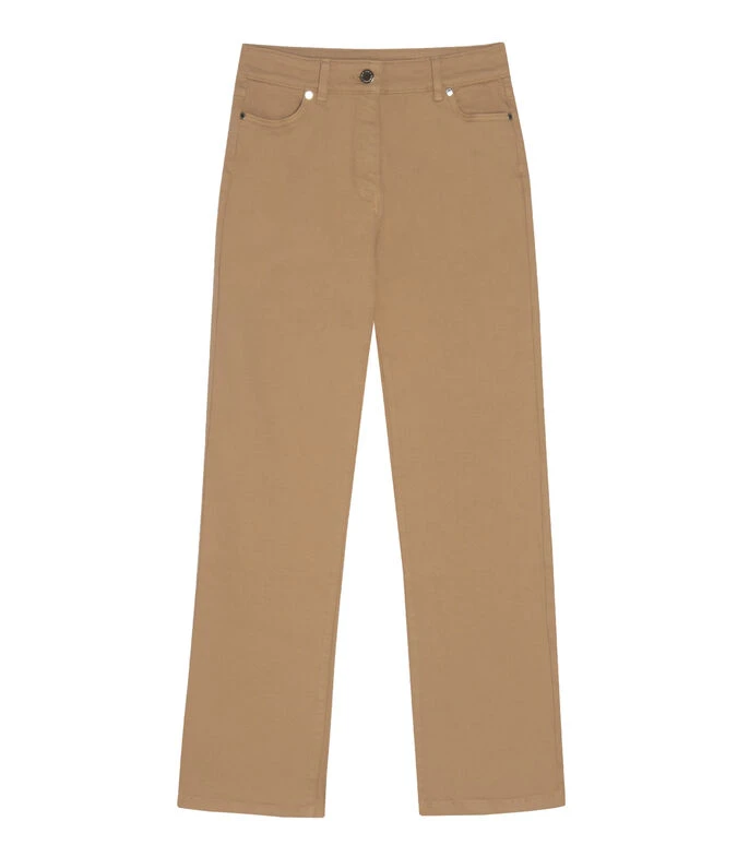 Jeans De Corte Recto Mujer 5 Jeans De Corte Recto Mujer - Imagen 5