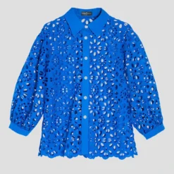 Blusa Abullonada Manga 3,4 Mujer 9 Blusa Abullonada Manga 3,4 Mujer -Tienda Barata Femvesti 43323341 x4