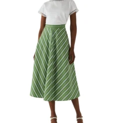 Blusa Con Encaje En Bordes Y Manga Corta Mujer -Tienda Barata Femvesti 43323345 x3