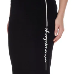 Armani Exchange Falda Larga De Corte Recto Mujer -Tienda Barata Femvesti 43327365 x4