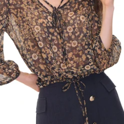 Blusa De Manga 7,8 Mujer -Tienda Barata Femvesti 43328148 x5