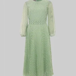 Vestido De Fiesta Midi Manga Larga Geométrico Salma Mujer 9 Vestido De Fiesta Midi Manga Larga Geométrico Salma Mujer -Tienda Barata Femvesti 43338283 x4