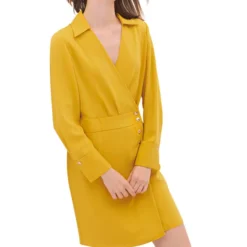 Vestido Camisero Envolvente Mujer -Tienda Barata Femvesti 43353963 x4