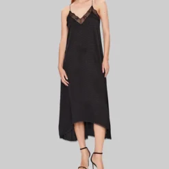 Zadig & Voltaire Vestido Midi Con Microdiseños Mujer