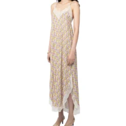 Zadig & Voltaire Vestido Midi Con Estampado Mujer -Tienda Barata Femvesti 43362293 x3